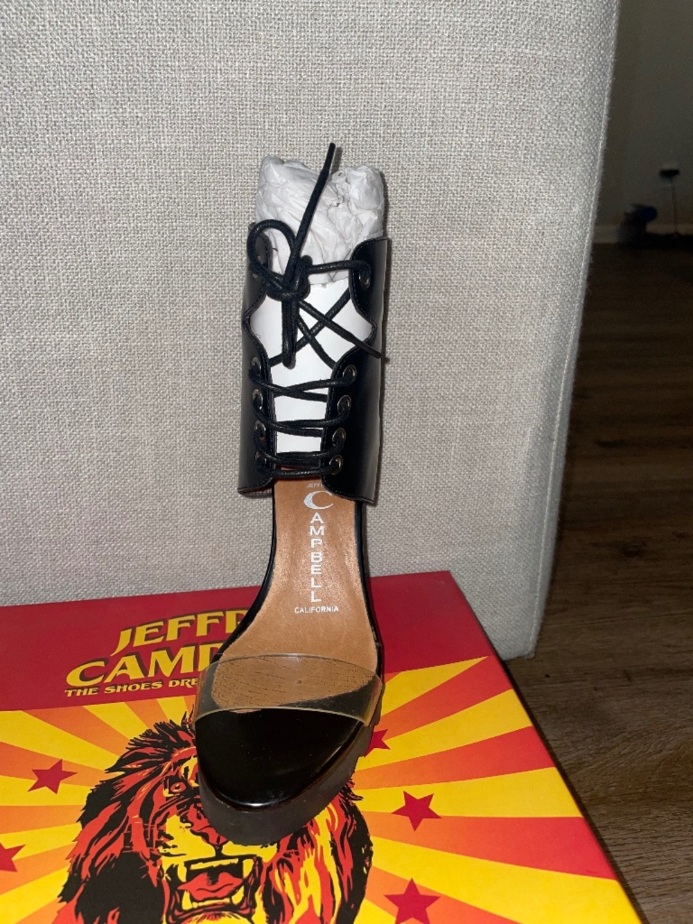 Vintage Jeffrey Campbell black heels